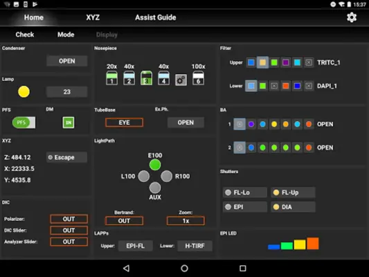 Ti2 Control android App screenshot 0