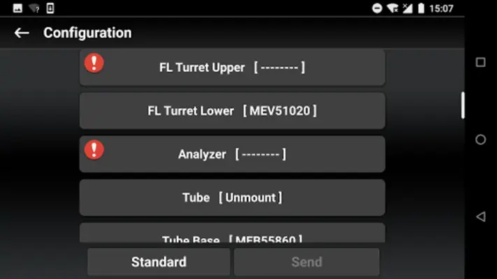 Ti2 Control android App screenshot 9